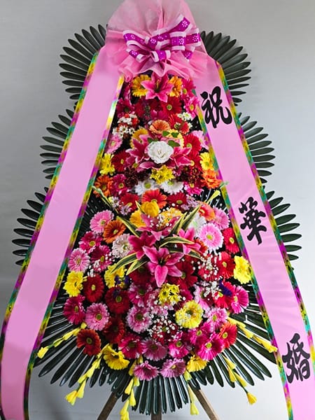 더베일리하우스 삼성점 가장 인기있는 3단화환 기본형