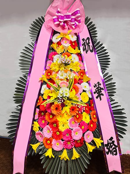 더베일리하우스 삼성점 품격과 풍성함을 가득 담은 고급스러운 화환