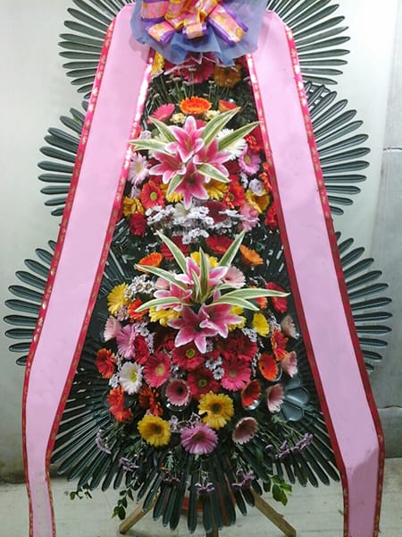 더베일리하우스 삼성점 스타트업 창업 멤버 일동이 보낸 열정적인 응원 화환